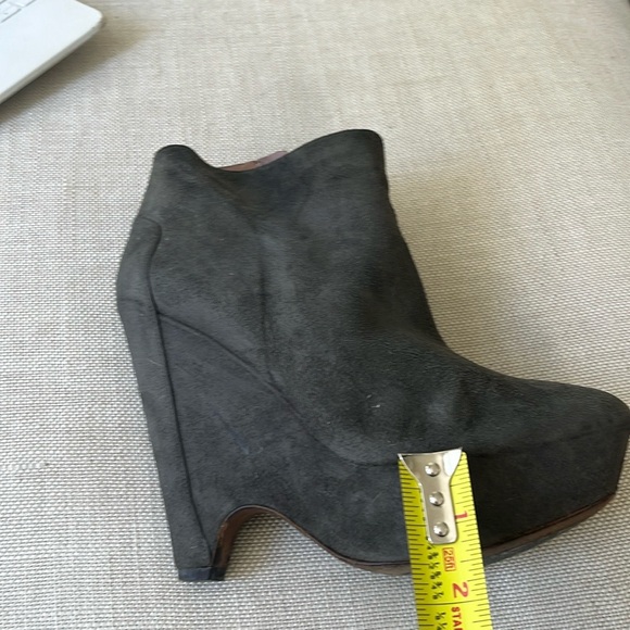 Anthropologie Brand Pura López Wedge platform  Bootie comfortable hot🔥❤️ - Picture 13 of 15